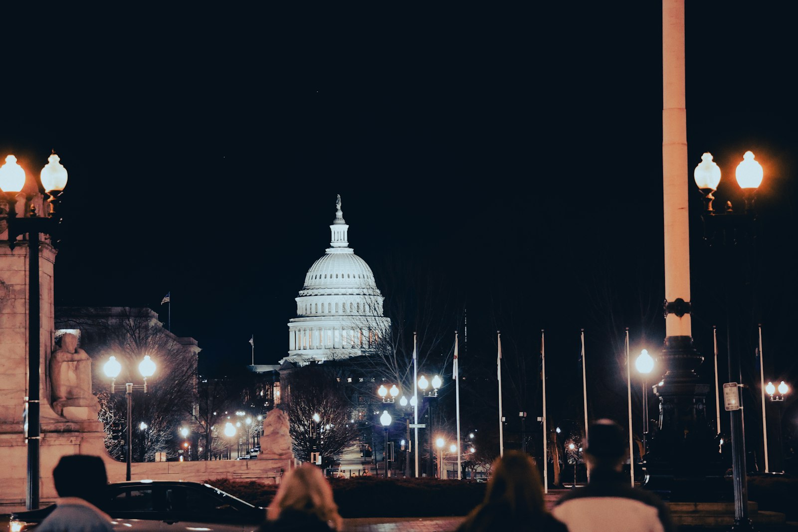 Capitol at night